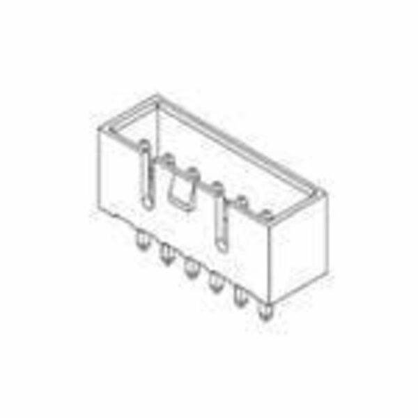 Molex Headers & Wire Housings 3.96Mm (.156) Pitch Header, Vertical, Shrouded, 11 Circuits, Tin (Sn) 353131160